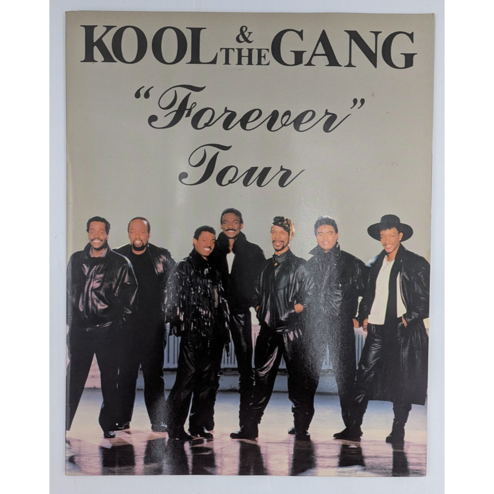 Kool & The Gang Programme Forever Tour Souvenir 1986